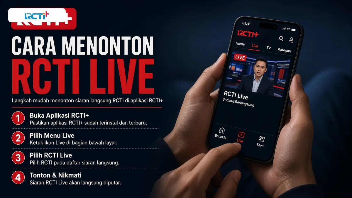 Cara Nonton RCTI Online di HP dan Laptop