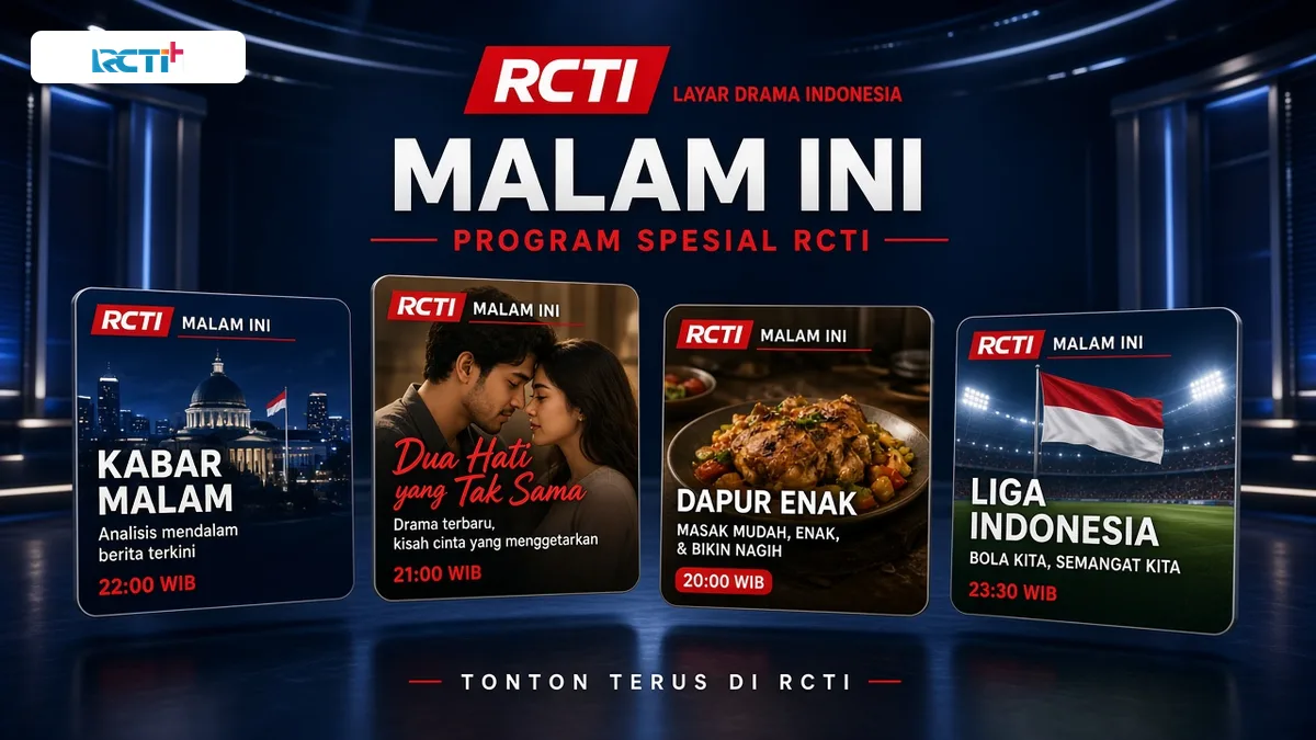 Program RCTI Hari Ini — Sinetron, Berita, Olahraga